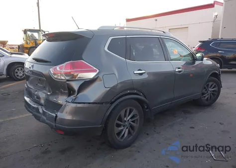 2016 Nissan Rogue Sl z USA, uszkodzony, nr VIN 5N1AT2MV1GC860975
